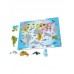 A34 - Карта мира с животными