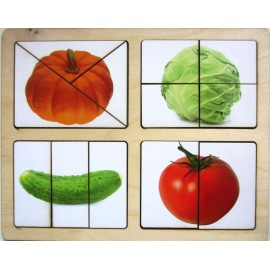 Разрезные картинки "Овощи-1"