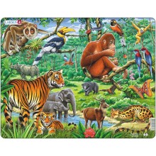 Пазл Джунгли, 20 деталей